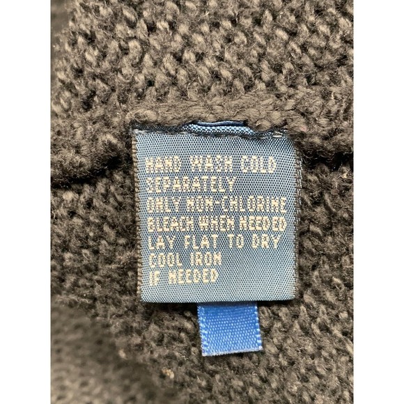 Polo Ralph Lauren 1/4 Zip Sweater Men's Size  XXL Black RN 41381 - Picture 15 of 16